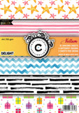 Craftastique Delight Printed Vellum Theme (A4, 150 Gsm)