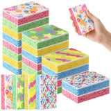 Honeydak 20 Pack Colorful Kitchen Sponges, Dual Sided Non Scratch Scrub