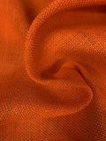 48 Inch Orange Colored Burlap by The Yard