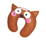 Oscar Home Travel Kids Neck Support Cute U Shaped Animal Pillow For Baby Boy And Girl