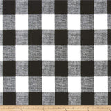 Premier Prints Outdoor Anderson Black, Fabric by the Yard