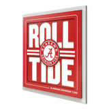 YouTheFan NCAA Alabama Crimson Tide Slogan Series 3D Wall Art