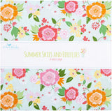 Gracey Larson Summer Skies and Fireflies 42 10-inch Squares Layer Cake Riley Blake 10-16370-42