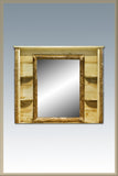 Montana Woodworks Log Dresser Mirror - Deluxe