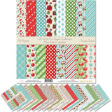 Oh What Fun Printed Scrapbook Paper Set By Miss Kate Cuttables: Craft Supplies For Scrapbooking, Single Sided 12x12 Decorati