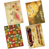 Craftangles Decoupage Paper Pack I Travel The World (A4) 4 Sheets