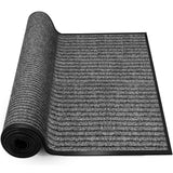 Laapee 4'x6' Extra Large Non-Slip Door Mat Rug - Heavy Duty Polyester Entryway Mat for Indoor Outdoor Covered Entrance - Stain R