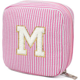 KOTORA Graduation Gifts for Women 2025- Pink Preppy Makeup Bag Best Friend Birthday Gifts Graduation Teacher Gifts Wedding Gifts