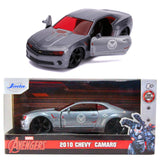 Jada Toys Hollywood Rides Marvel Avengers War Machine Inspired by 2010 Chevy Camaro 1:32 Scale diecast Toy Vehicle