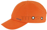 TITUS Lightweight Safety Bump Cap - Baseball Style Protective Hat (Blaze Orange)