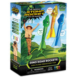 Stomp Rocket Dino-Soar Rocket Launcher for Kids - 3 Dinosaur-Themed Rockets - Fun Backyard & Outdoor Fun Toy Gift for Boys & Gir