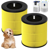 2 Pack M05 B-D02L Pet Care Replacement Filter, Compatible with MOOKA M05 / B-D02L / B-D02, KOIOS B-D02L, VEWIOR B-D02U and Tailu