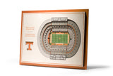 YouTheFan NCAA Tennessee Volunteers 5Layer StadiumView 3D Wall Art Neyland Stadium