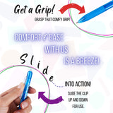 Funny Pens For Adults With Erasable Gel Ink Refills Included, 8 Pack Funny Pens For Coworkers With Ink Refills, Funny Nurse Pens