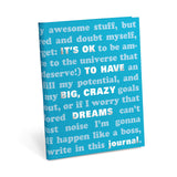 Knock Knock Its OK to Have Big, Crazy Dreams Journal