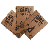 inr Artist WIRO Theme GP Sketch Book A6 Size (14.8 cm x 10.5 cm) 140 GSM (50 Sheets/100 Pages) Stitched Drawing Notebook