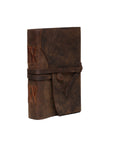 Kantha Buffalo Leather Handmade Vintage Notebook/Journal With Unlined Cream Paper For Notes And Sketchbook (4X6)