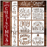 Fall Stencils for Painting on Wood Crafts Reusable Thanksgiving Stencil Welcome Autumn Hello Pumpkin Paint Stencils for Doormat