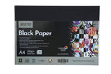 Brustro Black Paper - 200 Gsm A4 (Pack Of 30 Sheets)