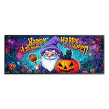 Wergund 5D DIY Large Diamond Art Kits for Adults Halloween, Large Size Diamond Art Dwarf Gnome, Full Drill Crystal Rhinestone Em