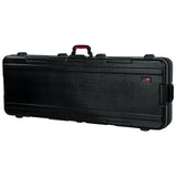 Gator Cases Frequent Flyers Series Molded Flight Case for 76-Note Keyboards with TSA Approved Locking Latches and Recessed Whee