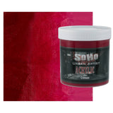 Soho Urban Artist Heavy Body Acrylic Paint - 500 ml Jar - Crimson - Thick, Rich Color, Excellent Coverage, Professional Quality