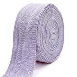 ZHFMLY 1.5 Inch Lavender Herringbone Webbing - 12 Yards Cotton Twill Tape Ribbon for Sewing, Binding Trim, DIY Crafts, Gift Wrap