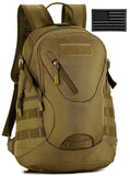 Protector Plus Tactical Motorcycle Backpack Small Military Cycling Daypack Army Assault Pack Bug Out Bag Hiking Camping Rucksack