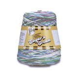 Lily Sugarn Cream Cotton Cone Yarn, 14 oz, Freshly Pressed Ombre, 1 Cone