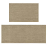 Artoid Mode Washable Non Slip Kitchen Rugs and Mats Set of 2, Rubber Backing Absorbent Kitchen Mats for Floor Front of Sink - 20