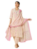 Libas Women'S Cotton Kurta Sets (400089O_Pink_S)