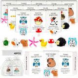 48 Sets Emotional Support Positive Employee Appreciation Gifts Bulk for Volunteer Employee Coworkers Teachers Appreciation Bulk