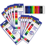 Color Swell Paint Sticks, 12 Packs, 12 Colors per Pack, Washable, Non-Toxic, Quick Drying, for Kids and Toddlers