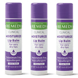 Medline Remedy Clinical Lip Balm, 3 Count, Citrus Scent, Moisturizing, Hydrating, Nourish, Nutrient Rich, Soothing Natural Oils,