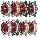 Screen Protector Case Compatible for Samsung Galaxy Watch 6 Classic 43mm 47mm Soft TPU Bumper Cover Case Replacement for Galaxy