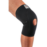 Ergodyne ProFlex 615 Knee Sleeve, Black, Medium