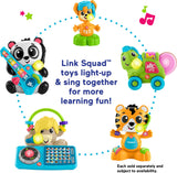 Fisher-Price Baby Learning Toy Link Squad A To Z Yak With Interactive Music & Lights For Ages 9+ Months, Compatible Only With Li