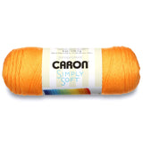Caron Simply Soft Brites Yarn, 6 oz, Mango, 1 Ball