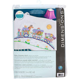 Dimensions Stamped Cross Stitch Baby Express DIY Baby Quilt, 34 x 43