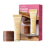 LANEIGE Smore Kisses Set: Hydrating Chocolate Lip Sleeping Mask & Vanilla Lip Glowy Balm