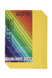 Brustro Elle Erre Coloured Card Stock Craft Paper A4 Size 220 Gsm Cedro Colour, Pack Of 9 Sheets. Light Yellow Shade|Ideal For S