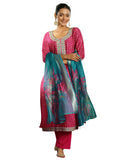 Libas Women'S Silk Blend Kurta Set (49272