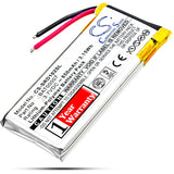 Estry Bat00007 Battery Replacement For Cardo Scala Rider Packtalk Packtalk Duo Srpt0102 -Like New