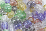 KOKO Around 60 PC 18x15 mm X Large Premium Wholesale Pony Beads, Bracelet Cool Beads for Hair Braids, Kids Crafts, Plastic Braid