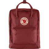 Fjllrven Kanken Backpack - Durable Vinylon Fabric, Water-Resistant, Classic Design - School, Travel, Ox Red