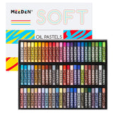 MEEDEN Soft Oil Pastels Set: 72 Vibrant Colors Oil Pastels for Artists Beginners Adults - Smooth Oil Pastel Crayons for Art Supp