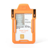 Identity Stronghold Secure Badge Holder Classic, Orange (IDSH1004001Borg)