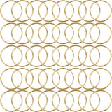 40Pcs Macrame Hoops Ring, BetterJonny 2 Inch Metal Craft Rings Hoops Gold Dream Catcher Rings Wreath Hoop Rings for Home Decorat
