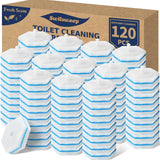 Swilsweep 120 Count Toilet Bowl Wand Refills, Disposable Toilet Cleaner Refills, Disposable Wand Heads Compatible with Clorox an