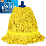 Screw On Cotton Mop Head Replacement Refill, Heavy Duty String Mop Head